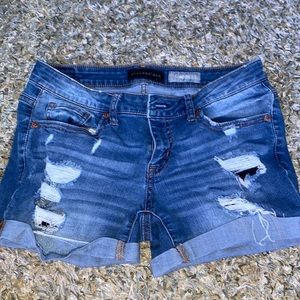Aeropostale Midi Jean Shorts